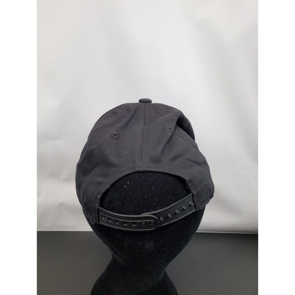 Hustle Trucker Hat Cap Kids One Size Black Red Embroidered Logo Outdoor Snapback - Picture 7 of 15
